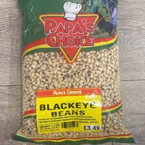 1.5kg Bag of Papa’s Choice Blackeye Beans