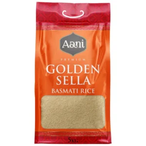 Aani Premium Golden Sella Rice Basmati – 5kg
