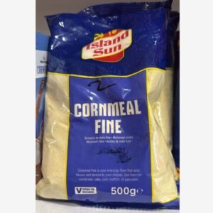 500g bag of Island Sun Cornmeal Fine.