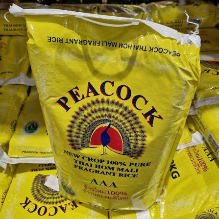 Peacock Thai Fragrant Rice - 10kg