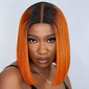 10-inch Luxury Bone Straight – Orange
