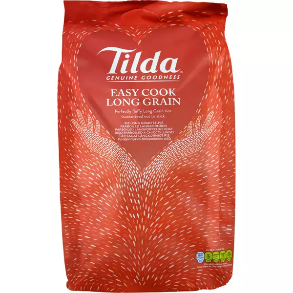 Tilda Legendary Easy Cook Long Grain Rice - 5kg
