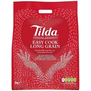 Tilda Legendary Easy Cook Long Grain Rice – 5kg