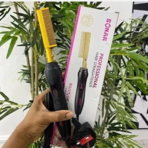 SONAR Hot Comb Professional Hair Straightener