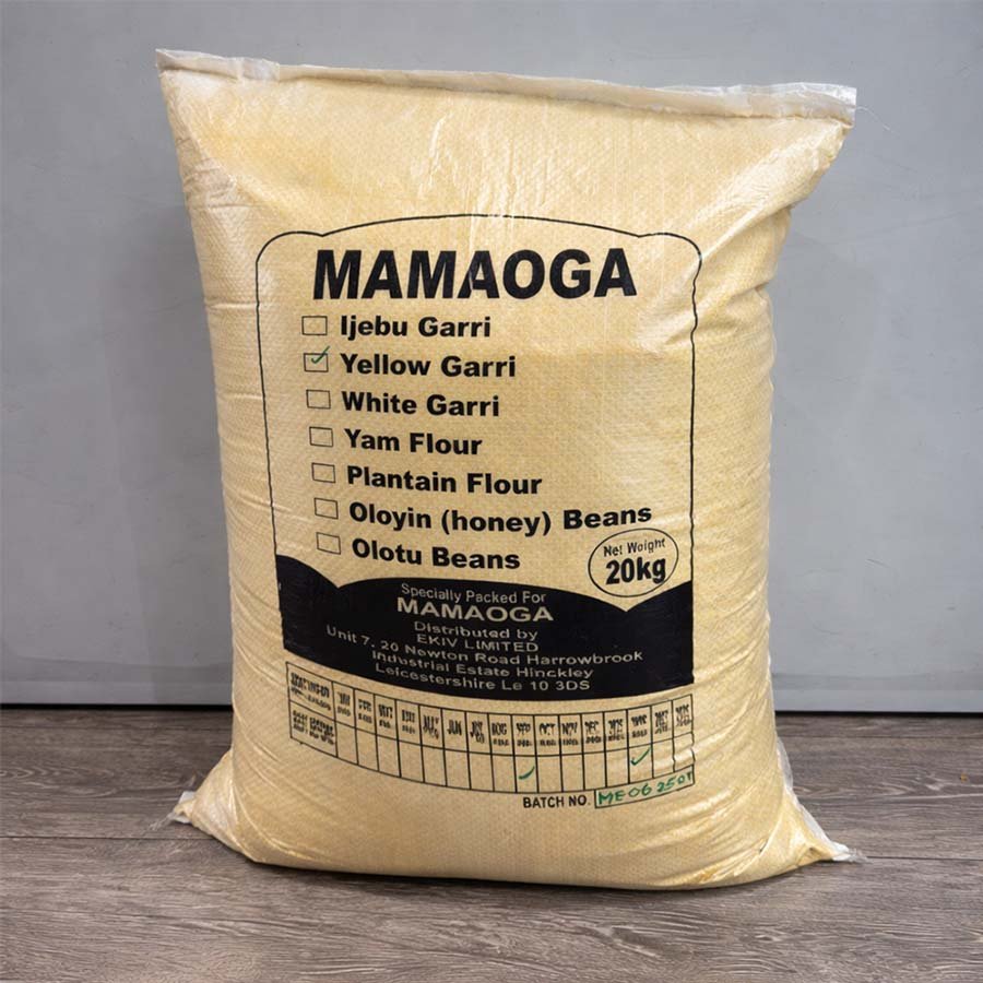 Yellow Garri – 20kg Premium Quality