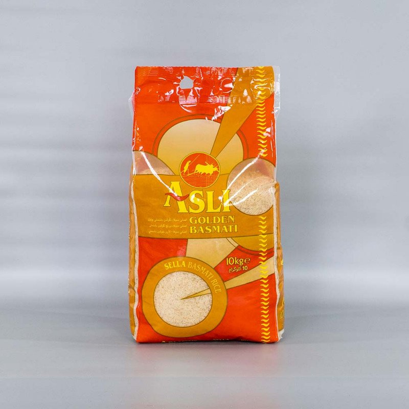 Asli Golden Sella Basmati Rice - 10kg