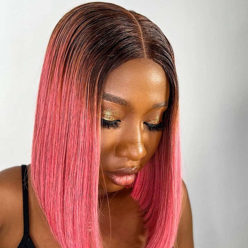 12-inch Luxury Bone Straight - Pink