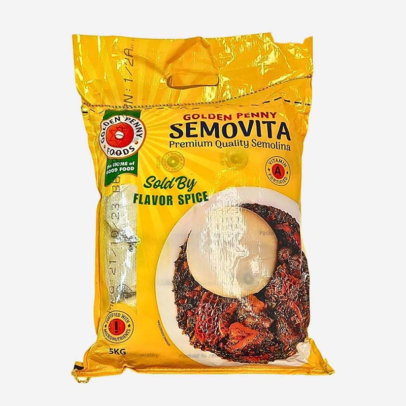 Semovita Golden Penny Premium Quality - 5KG