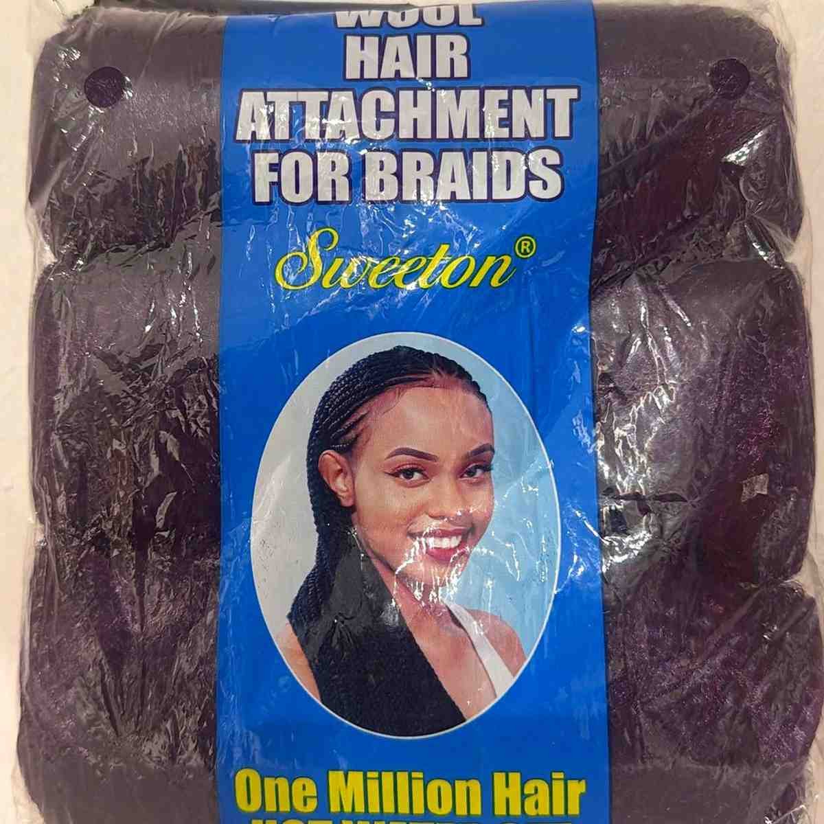 3 in 1 Wool Hair attachment for Braids
