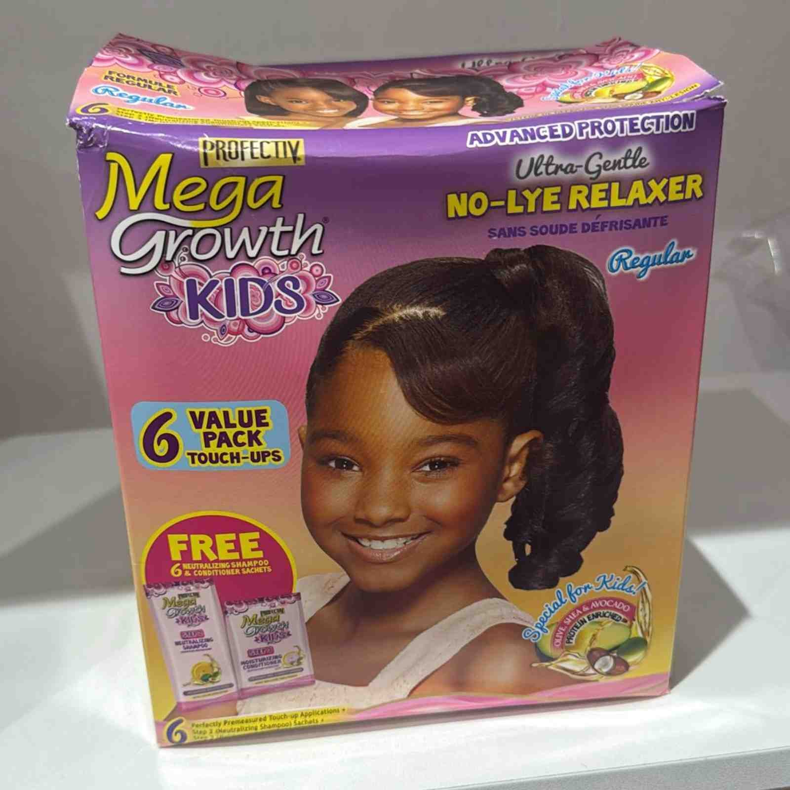 Mega Growth Kids Relaxer 6 Touch Ups