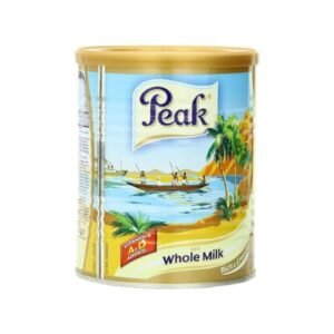 400g tin of Peak Milk Powder.