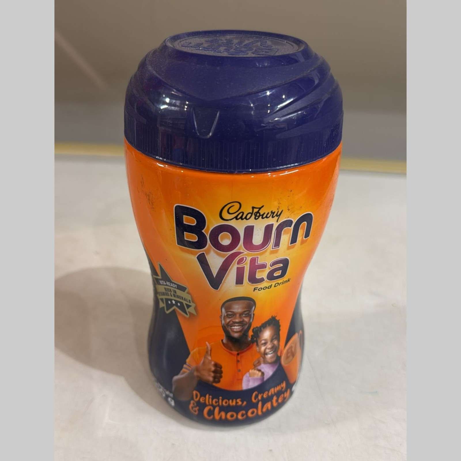 500g Cadbury Bournvita jar, a malted chocolate food drink.