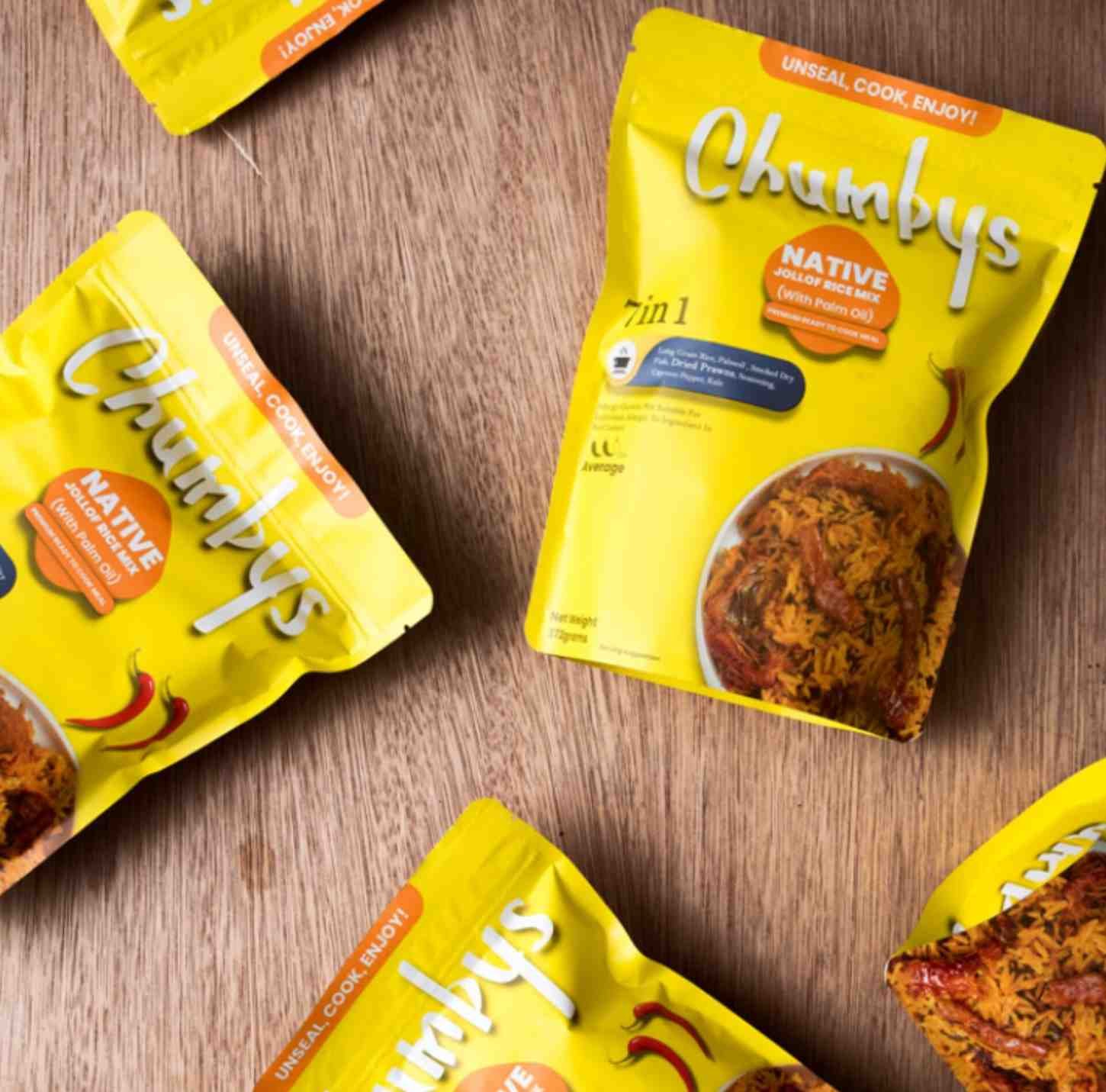 A Pack of Chumbys Native Jollof Rice.