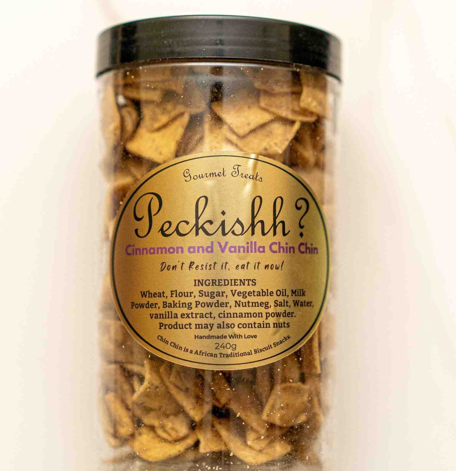 240g Peckishh Chin Chin