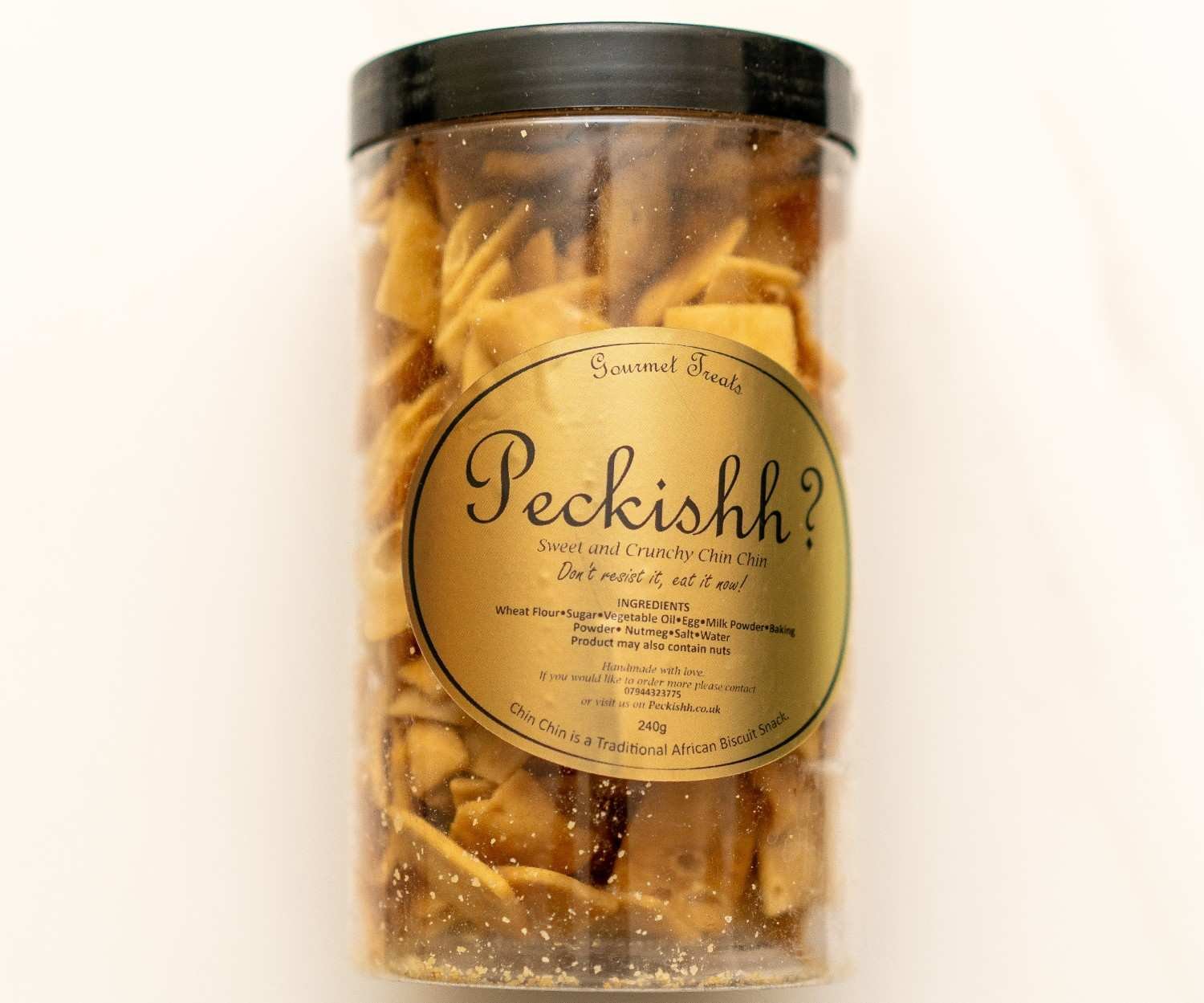 240g Peckishh Chin Chin