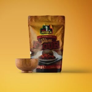 1.5g of Pride of Africa Premium Yam Flour.