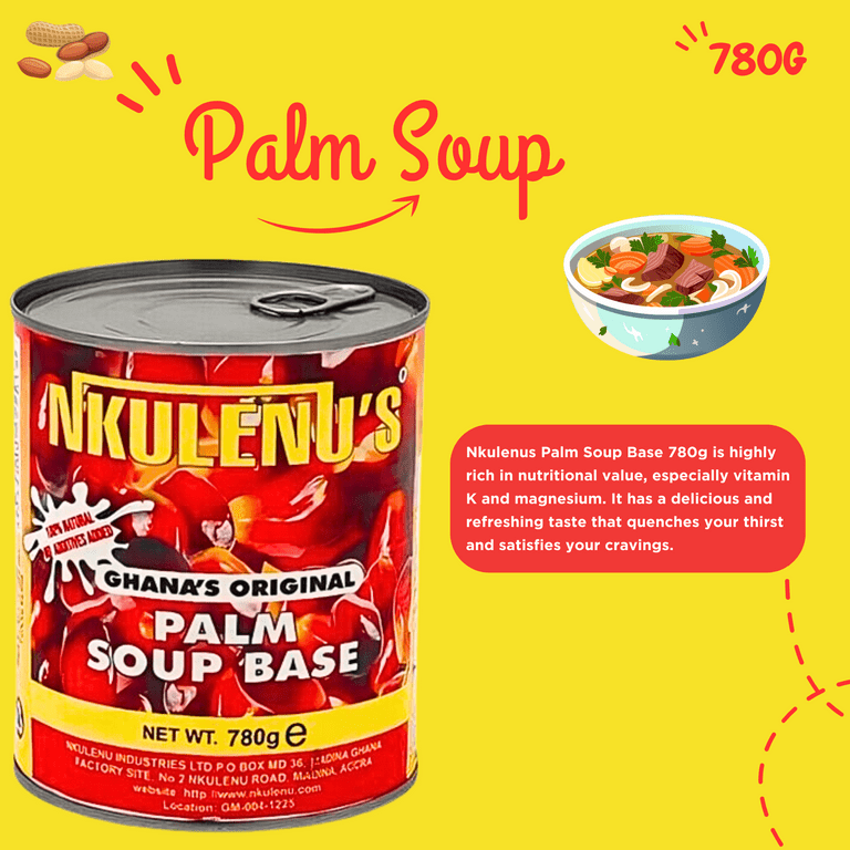 Nkulenu's Ghana Original Palm Soup Base.