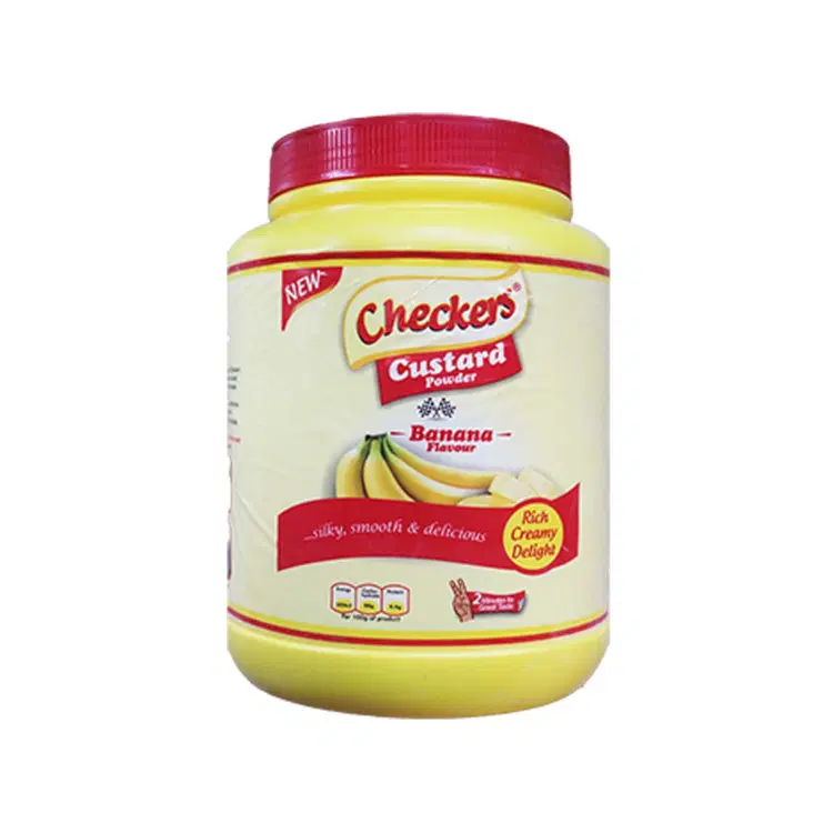 2kg Checkers Custard Powder in Banana Flavor