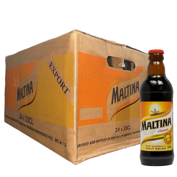 A Box of Non-Alcoholic Martina Bottle Drink